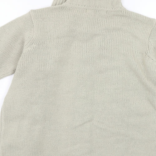 BM Womens Beige  Knit Cardigan Jumper Size S