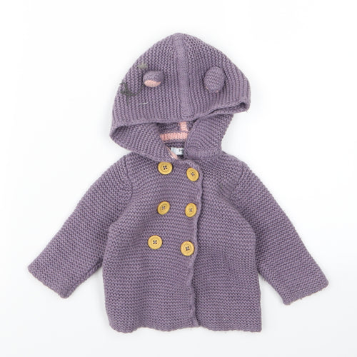 Preworn Baby Purple   Jacket  Size 3-6 Months