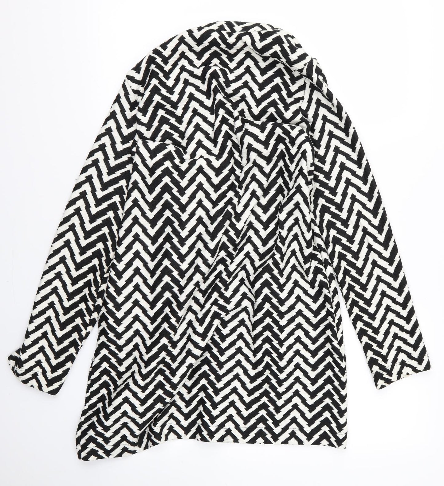 Wallis Womens Black Striped  Jacket  Size S