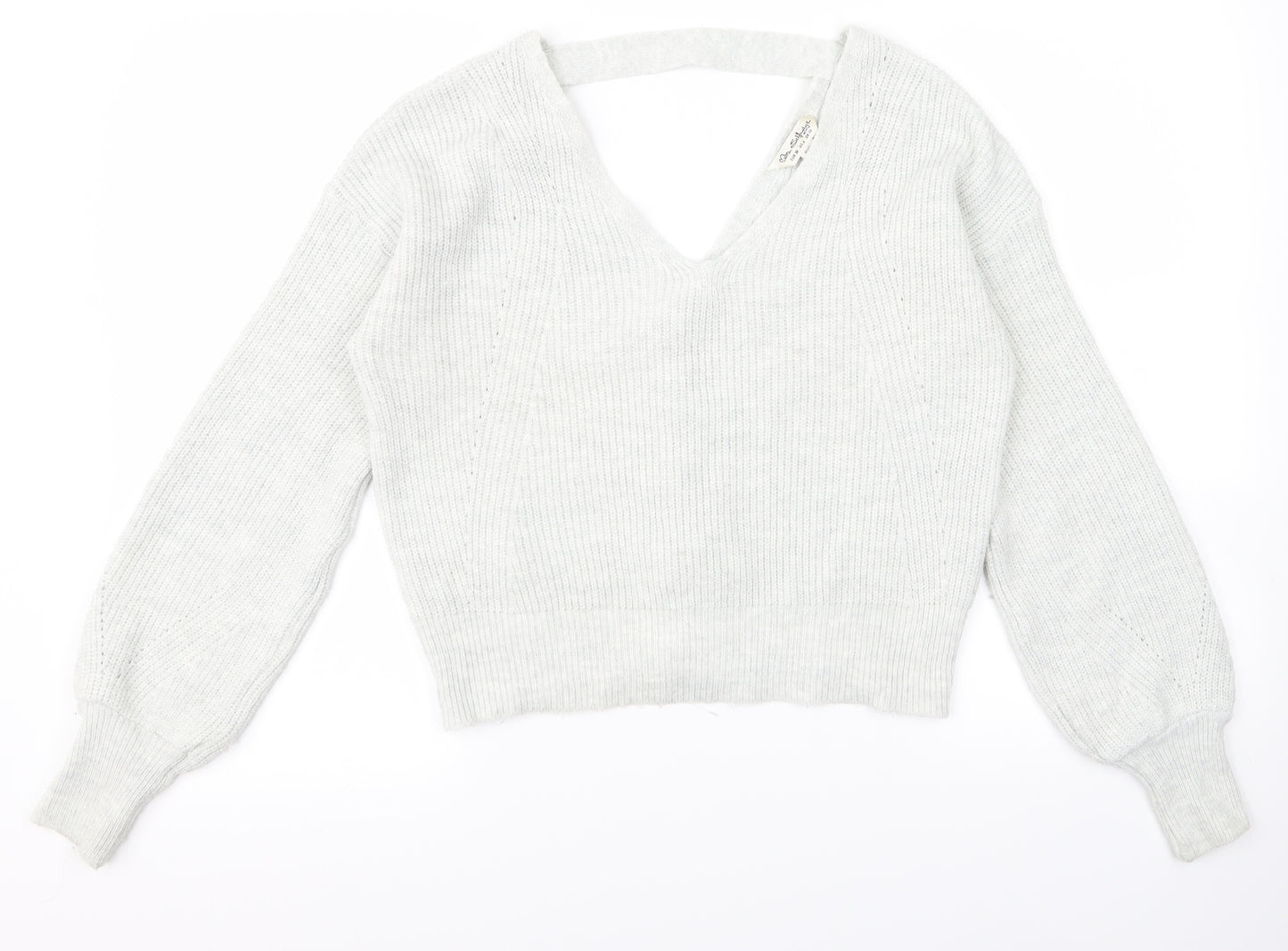 Miss Selfridge Womens Grey   Cardigan Jumper Size 10