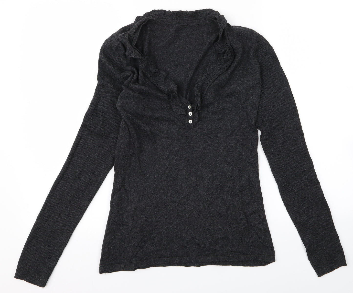 Preworn Womens Grey   Pullover Jumper Size S