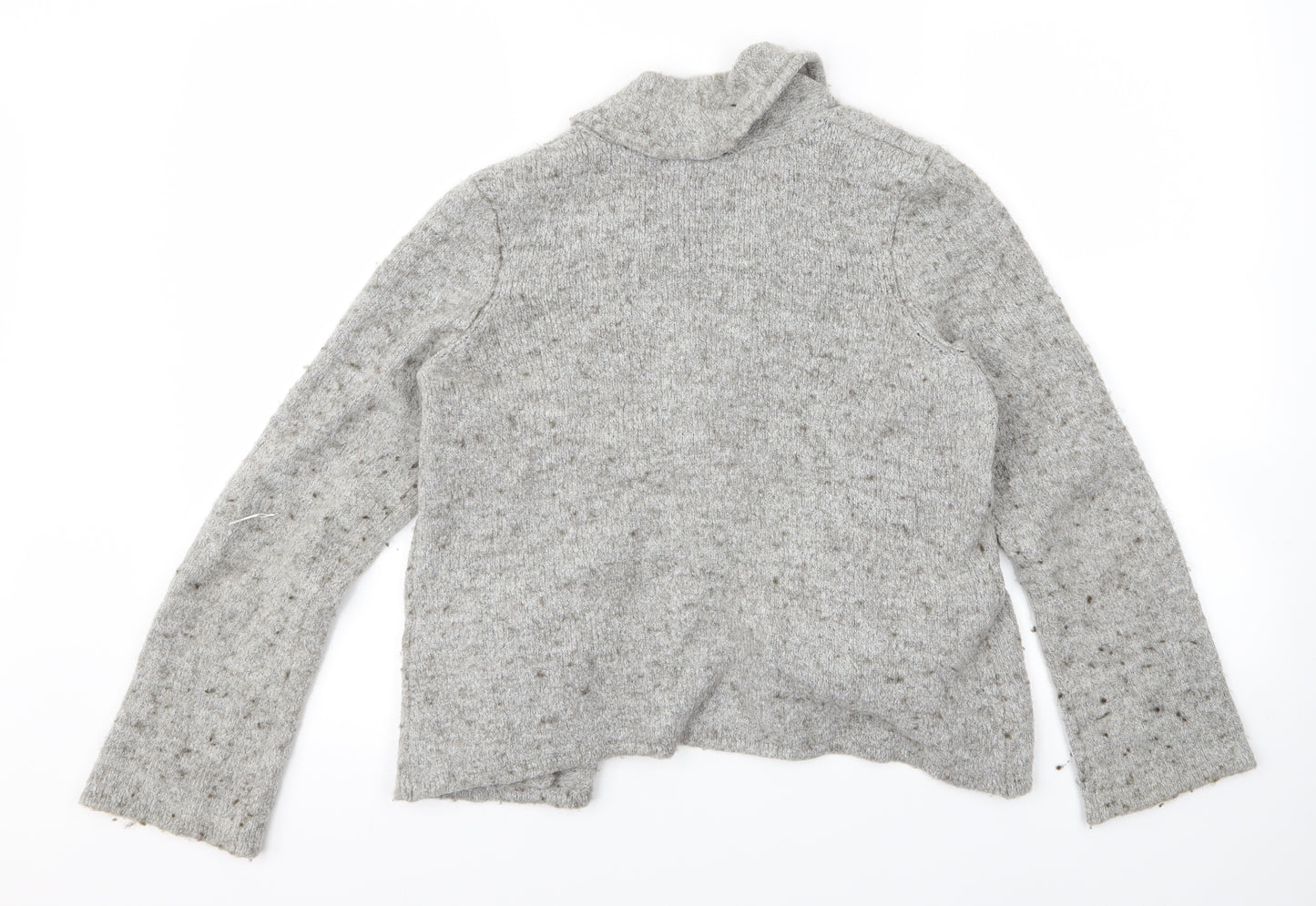 Wallis Womens Grey   Cardigan Jumper Size 12  - 1