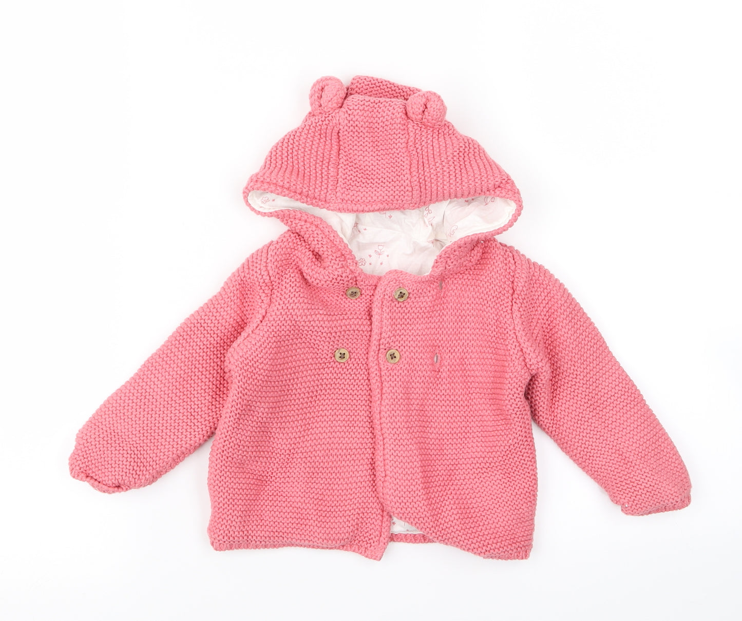 m&s Baby Pink   Jacket Coat Size 3-6 Months