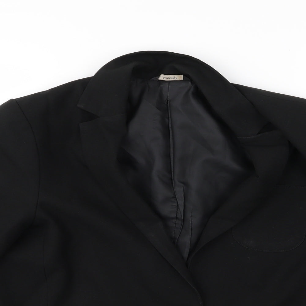 George Girls Black   Jacket  Size 15 Years
