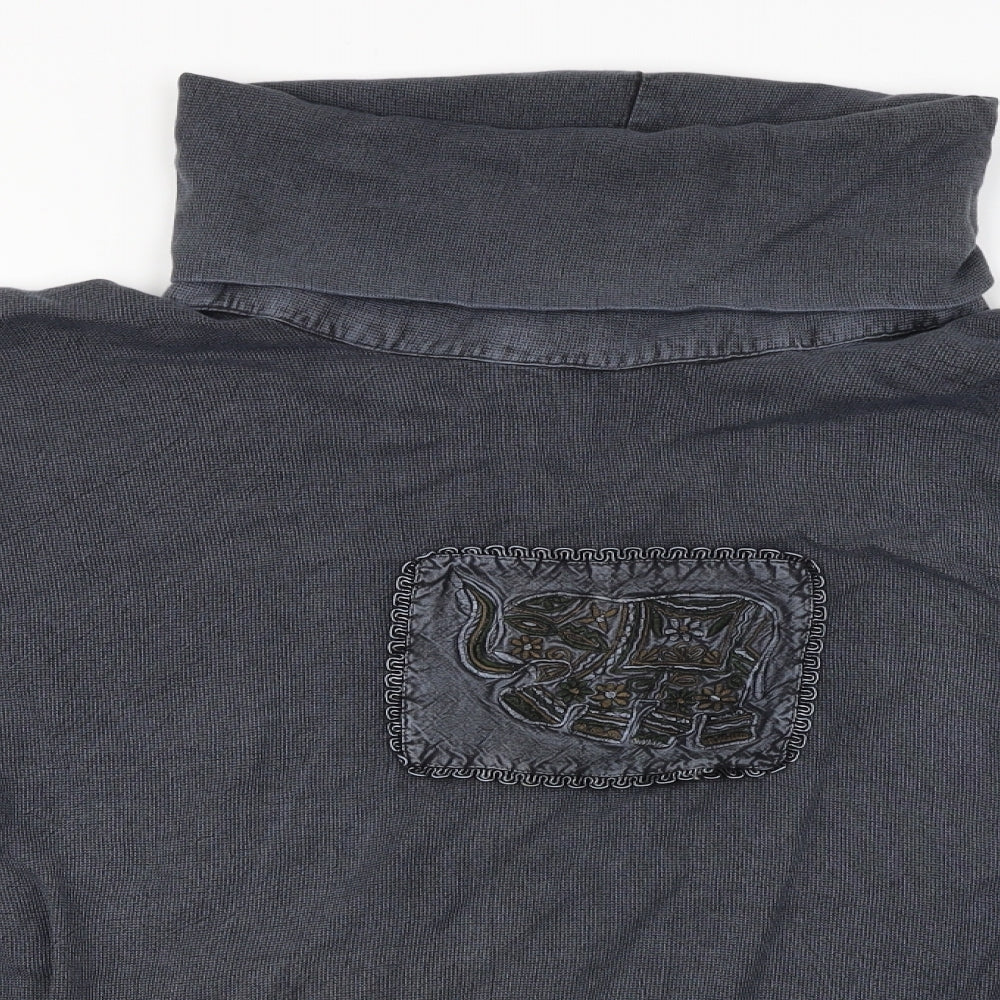 clubhouze Womens Grey   Pullover Jumper One Size