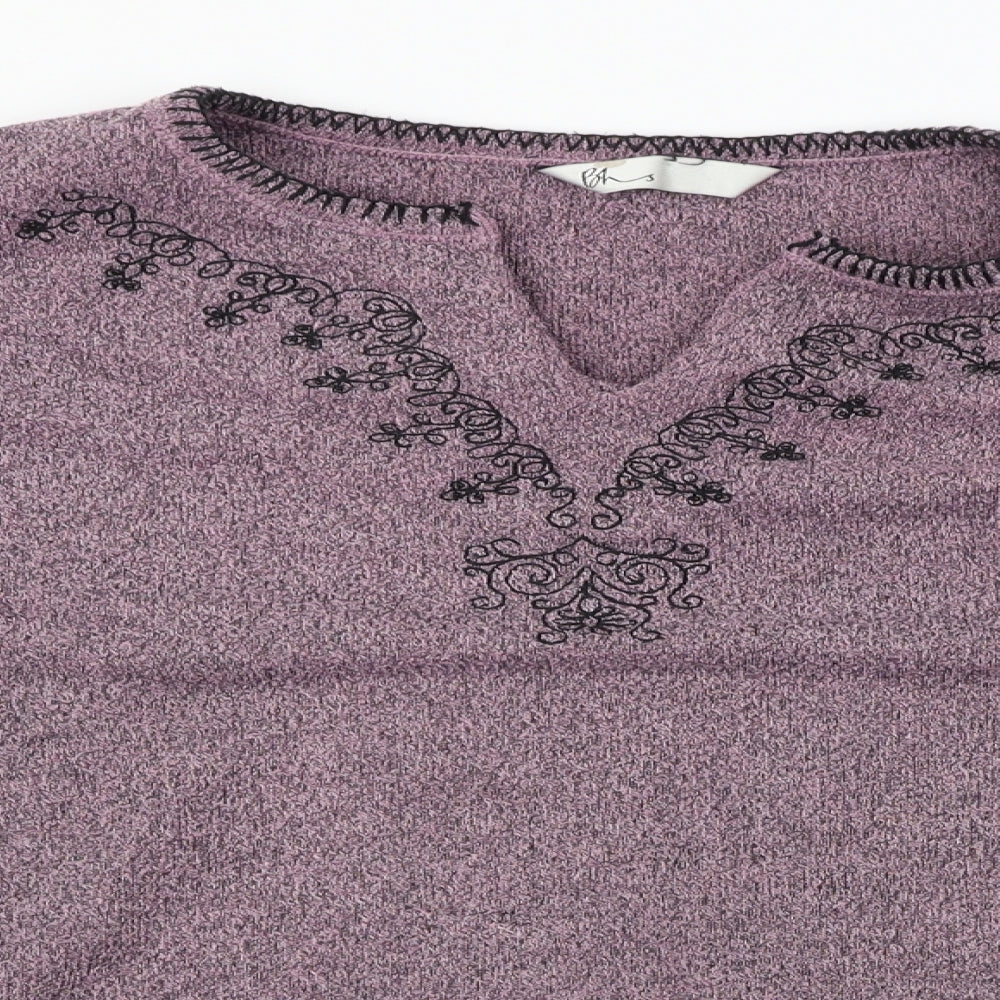 BHS Womens Pink   Pullover Jumper Size 14