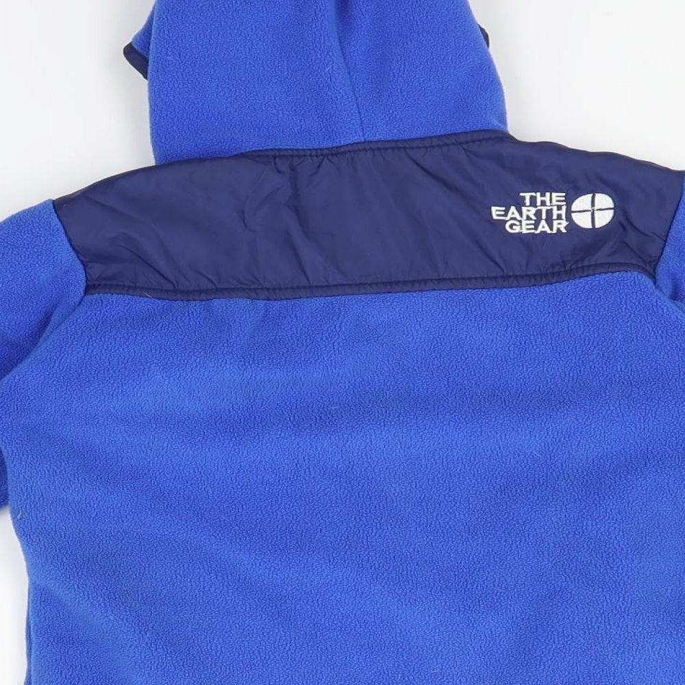 THE EARTH GEAR Boys Blue   Basic Coat Coat Size 2 Years