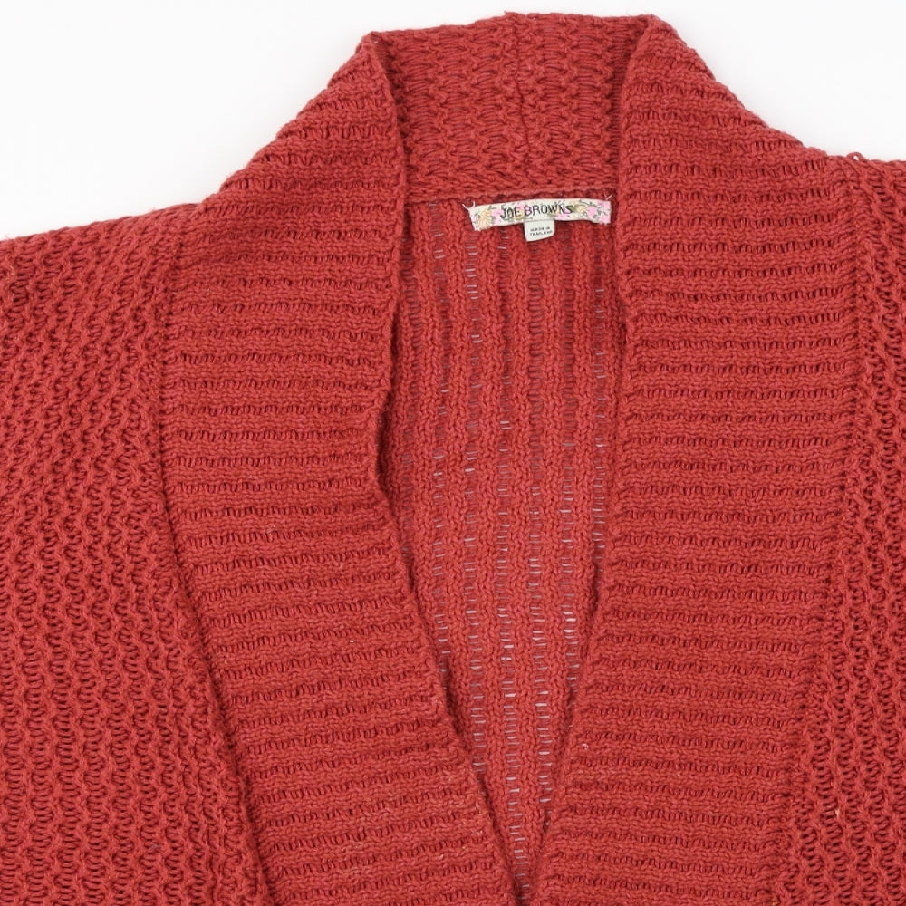 Joe Browns Womens Red   Cardigan Jumper Size 16