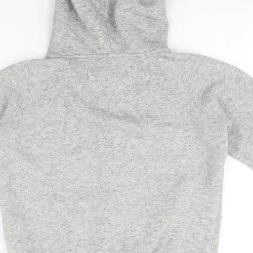 Jack Wills Womens Grey   Full Zip Hoodie Size 6