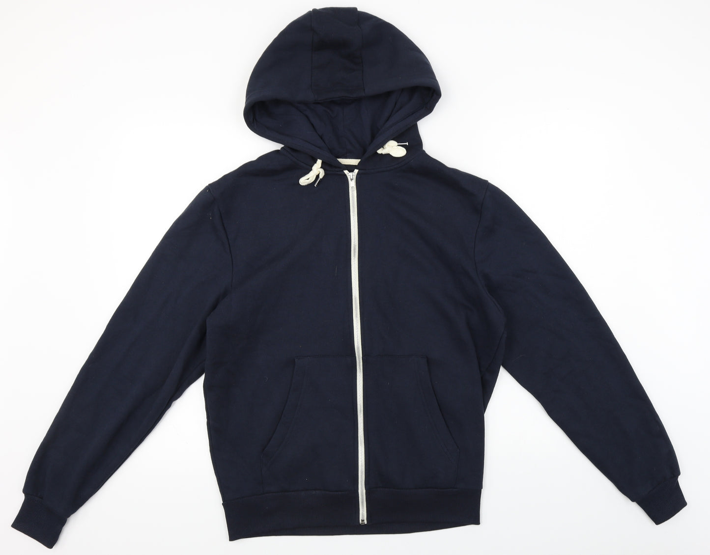 Cedar Wood State Mens Blue   Full Zip Hoodie Size M