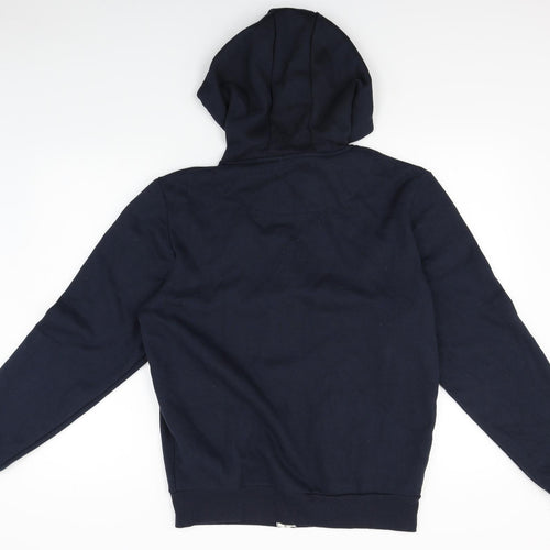 Cedar Wood State Mens Blue   Full Zip Hoodie Size M