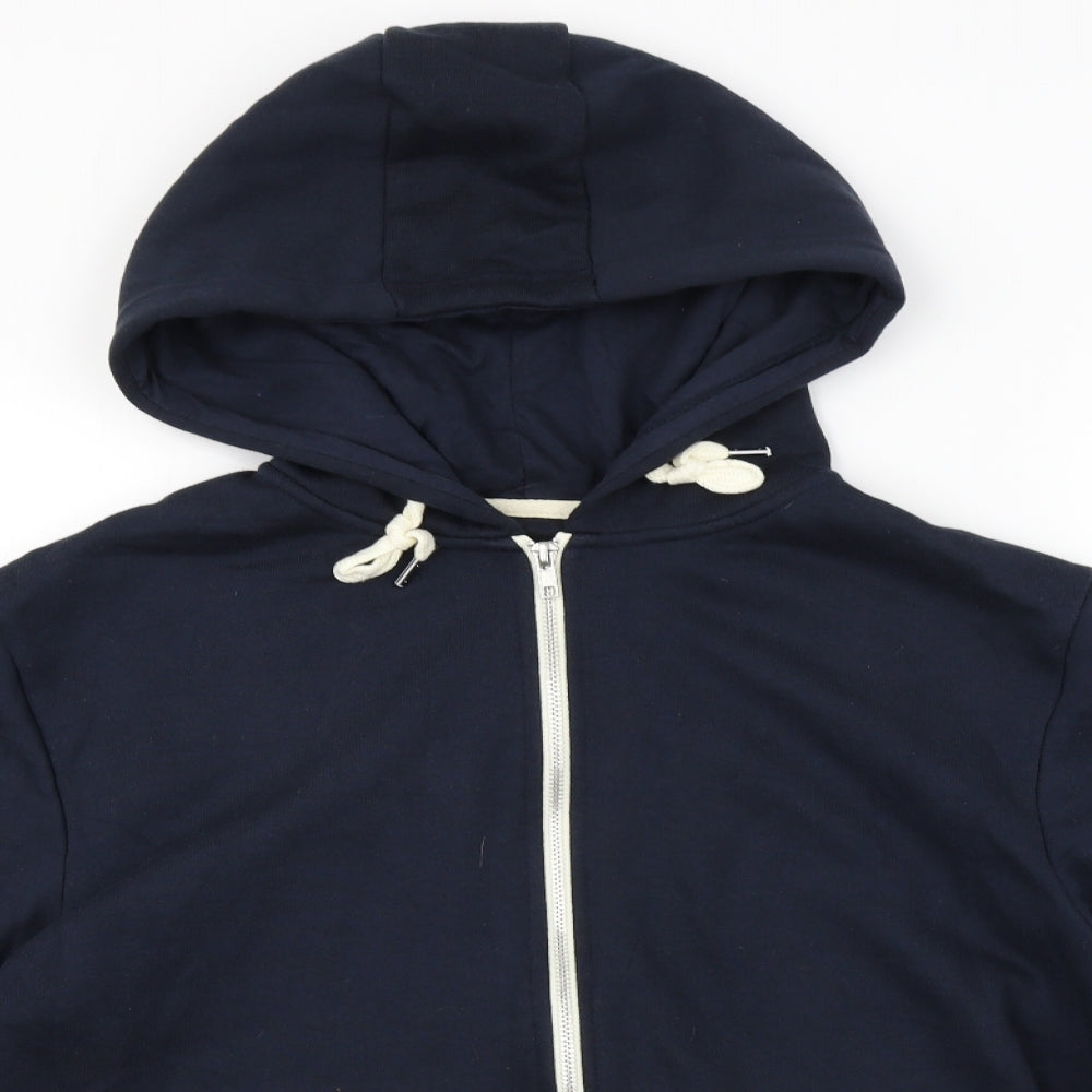 Cedar Wood State Mens Blue   Full Zip Hoodie Size M