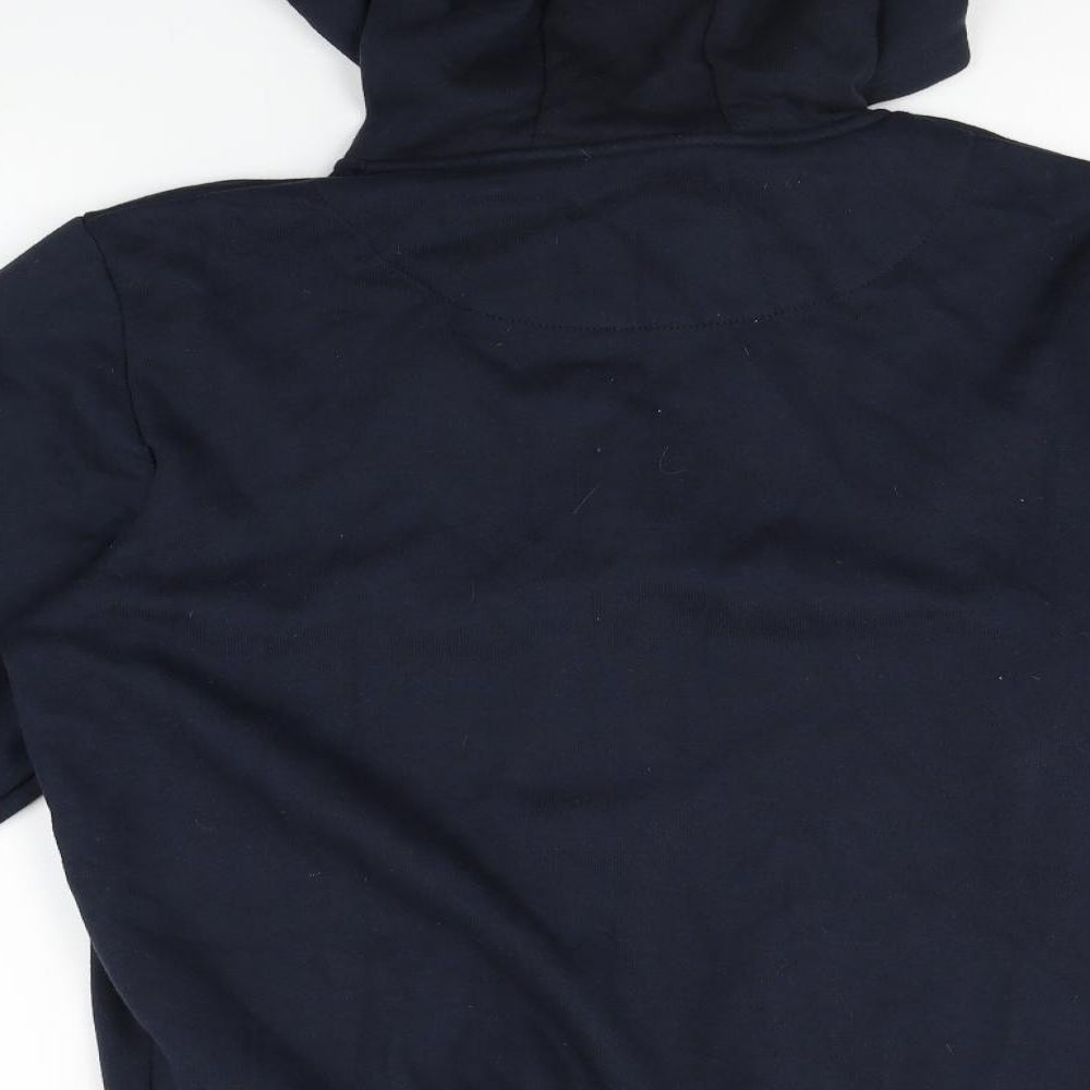 Cedar Wood State Mens Blue   Full Zip Hoodie Size M