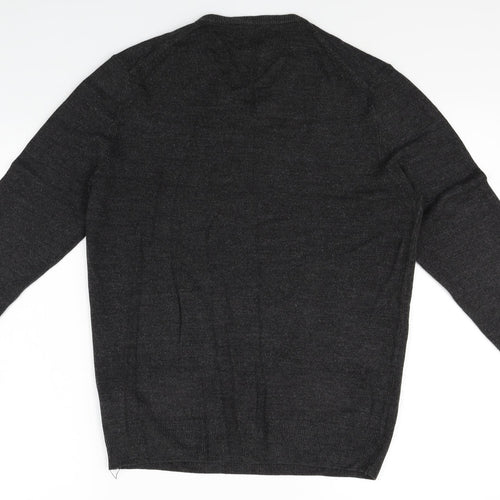 F&F Mens Grey   Pullover Jumper Size M