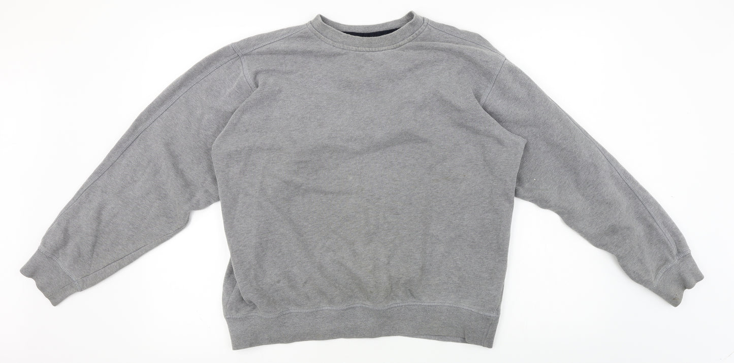 Blue Harbour Mens Grey   Pullover Jumper Size M