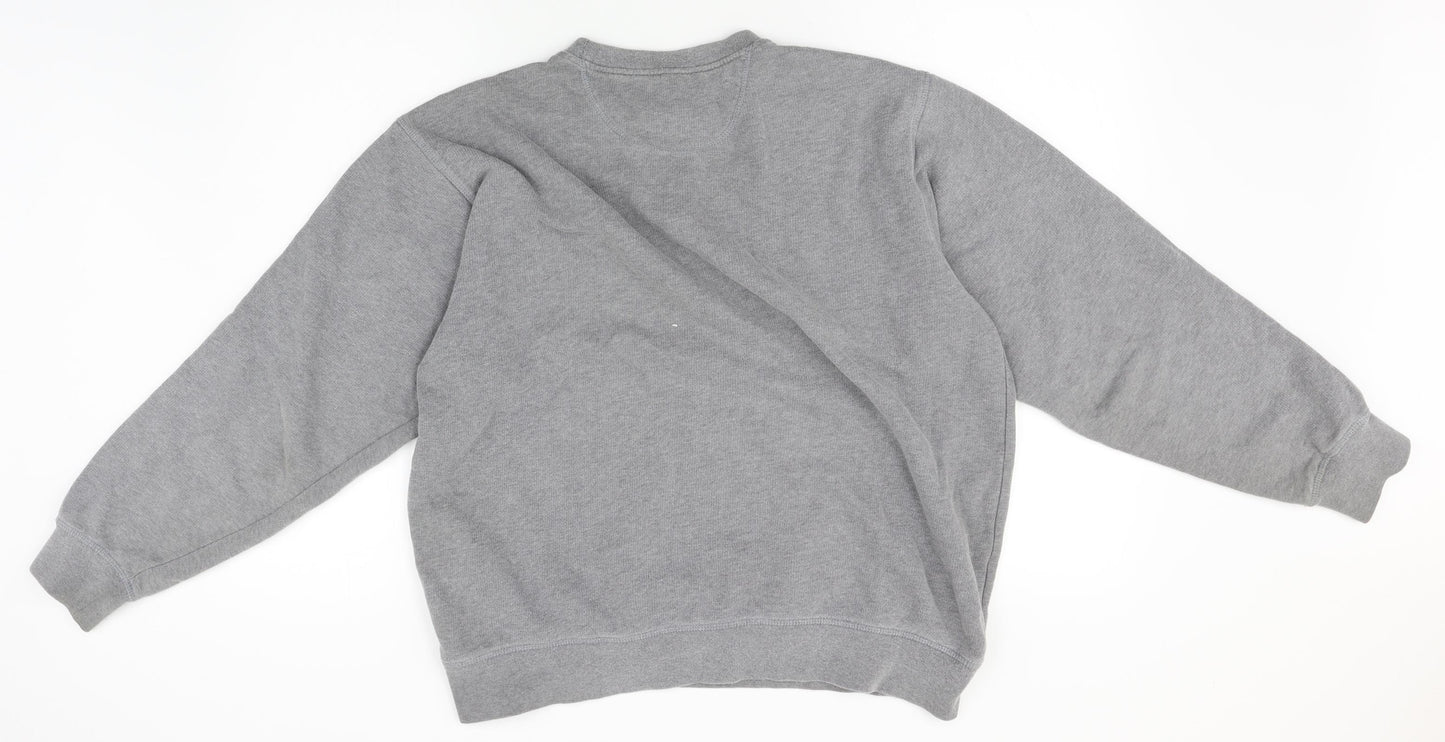 Blue Harbour Mens Grey   Pullover Jumper Size M