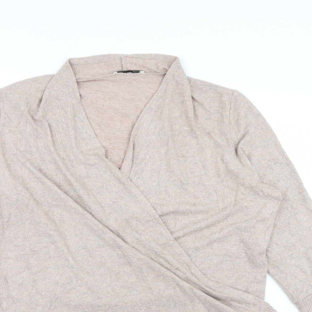 George Womens Pink   Cardigan Jumper Size L