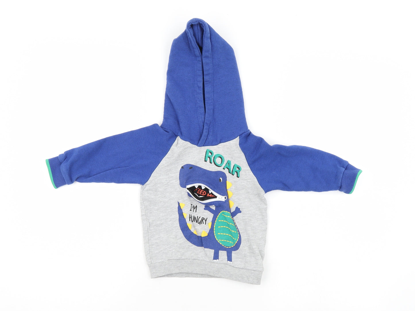 Preworn  Grey   Pullover Jumper Size 18-24 Months
