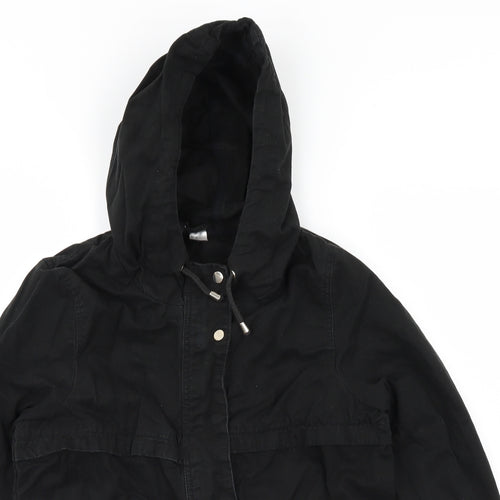 Divided Womens Black   Jacket Coat Size 6