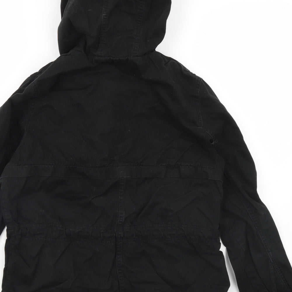 Divided Womens Black   Jacket Coat Size 6
