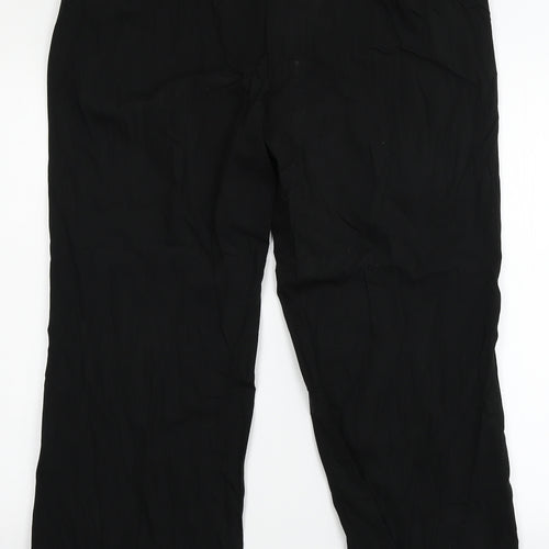 NEXT Womens Black   Dress Pants Trousers Size 16 L28 in