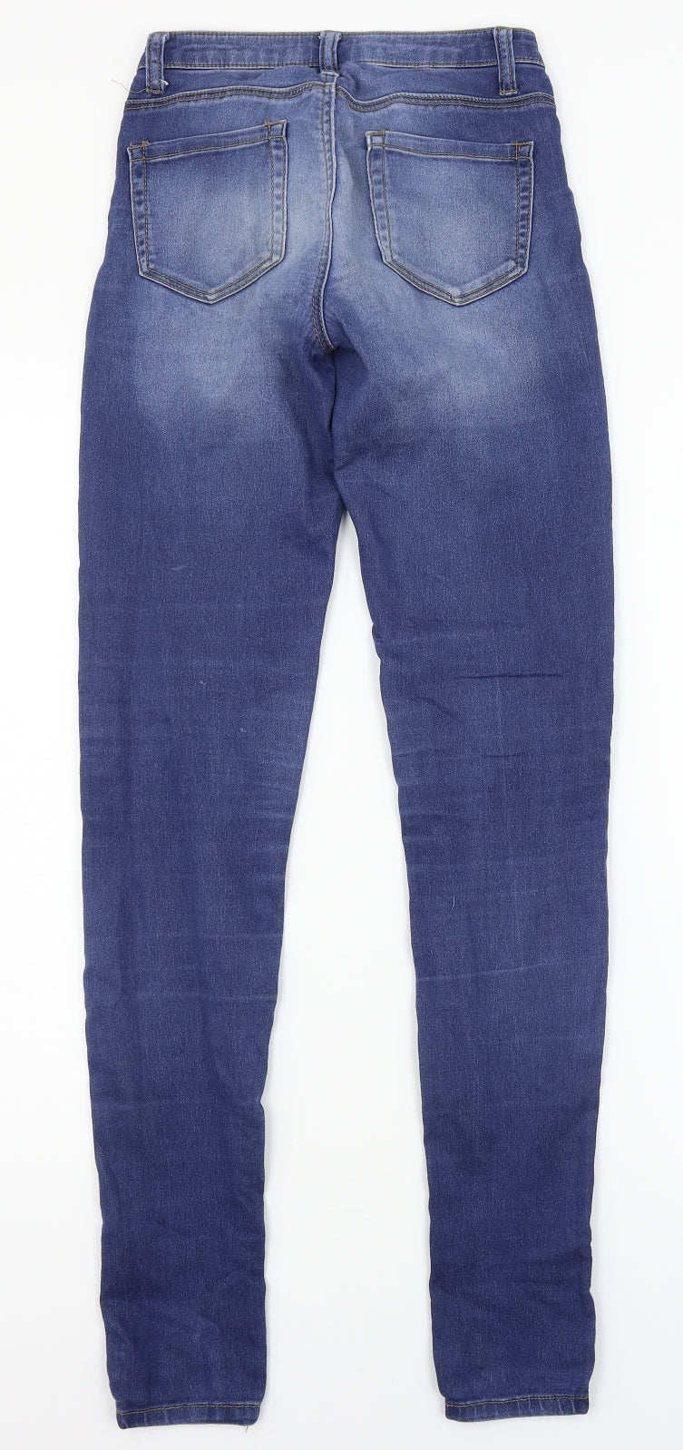 Denim Co. Womens Blue  Denim Jegging Jeans Size 6 L30 in