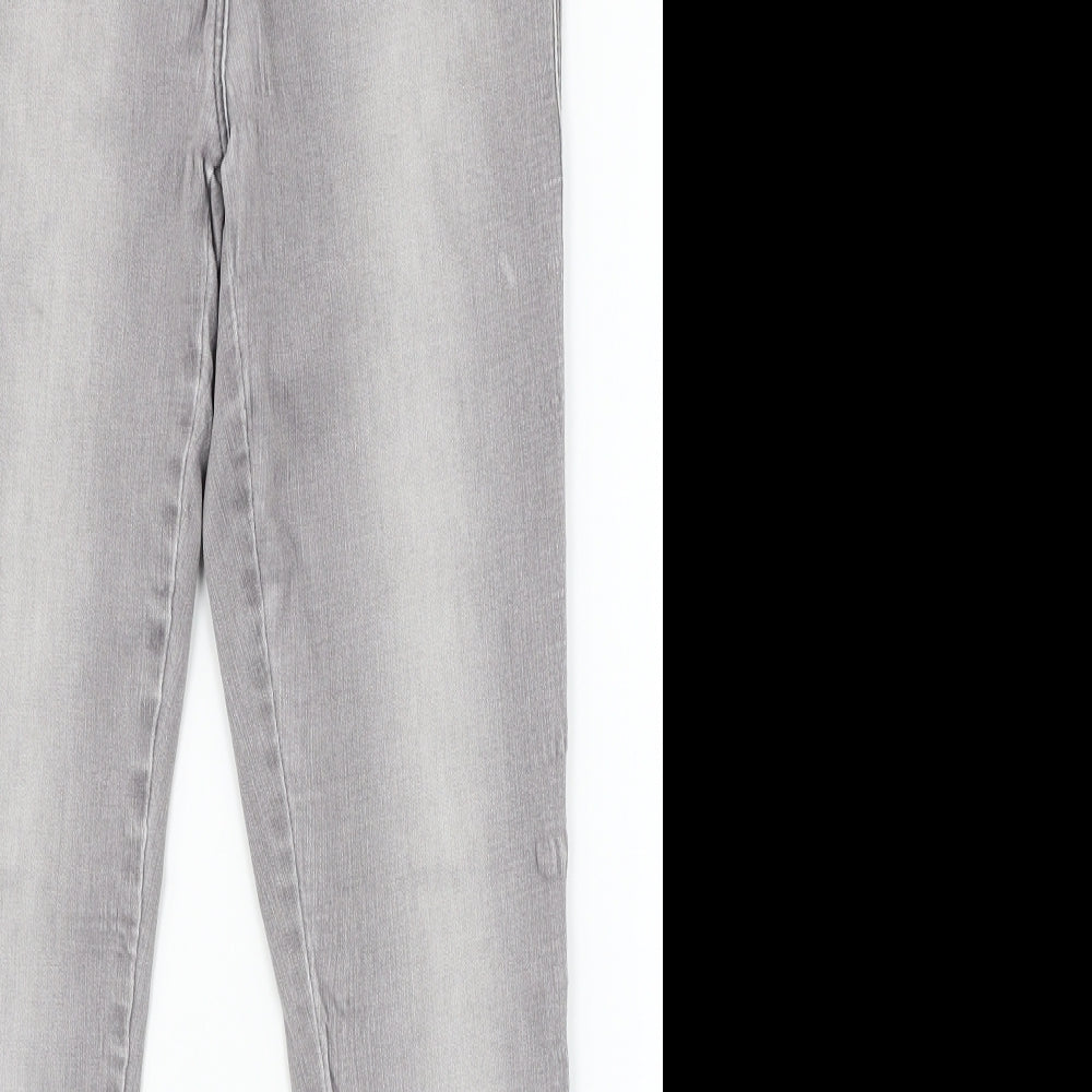 NEXT Womens Grey  Denim Jegging Jeans Size 12 L27 in