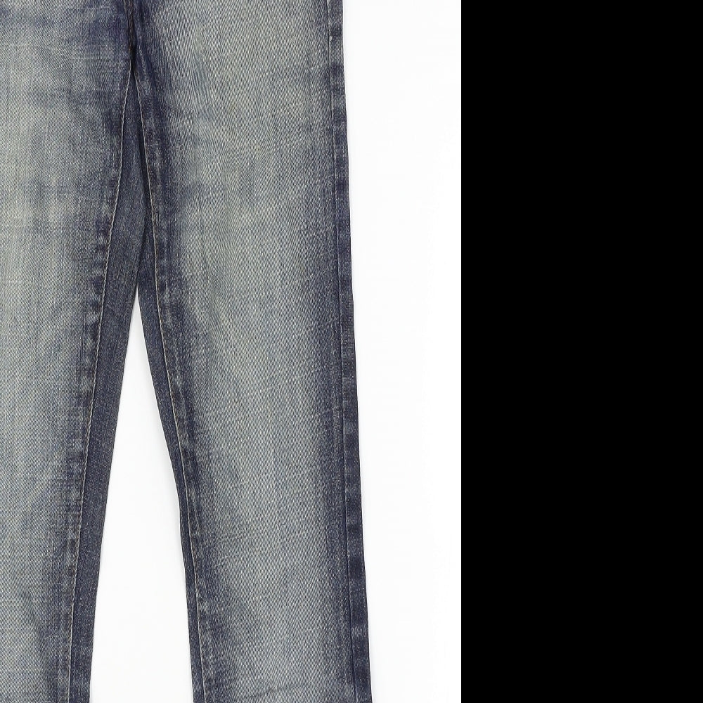 Only Womens Blue  Denim Straight Jeans Size 26 L32 in