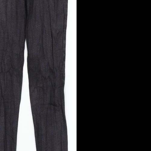 Denim Co. Womens Black  Denim Skinny Jeans Size 12 L29 in