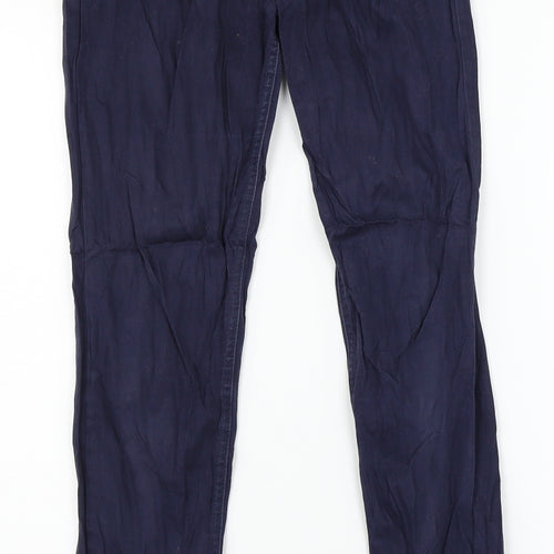 George Womens Blue   Chino Trousers Size 8 L28 in