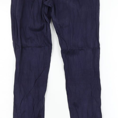George Womens Blue   Chino Trousers Size 8 L28 in