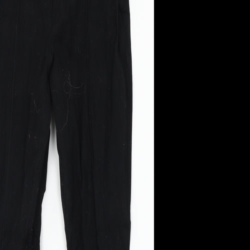 Marks & Spencer Womens Black   Trousers  Size 10 L24 in
