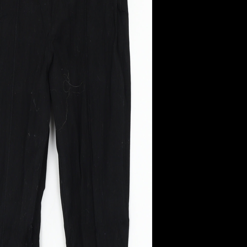 Marks & Spencer Womens Black   Trousers  Size 10 L24 in