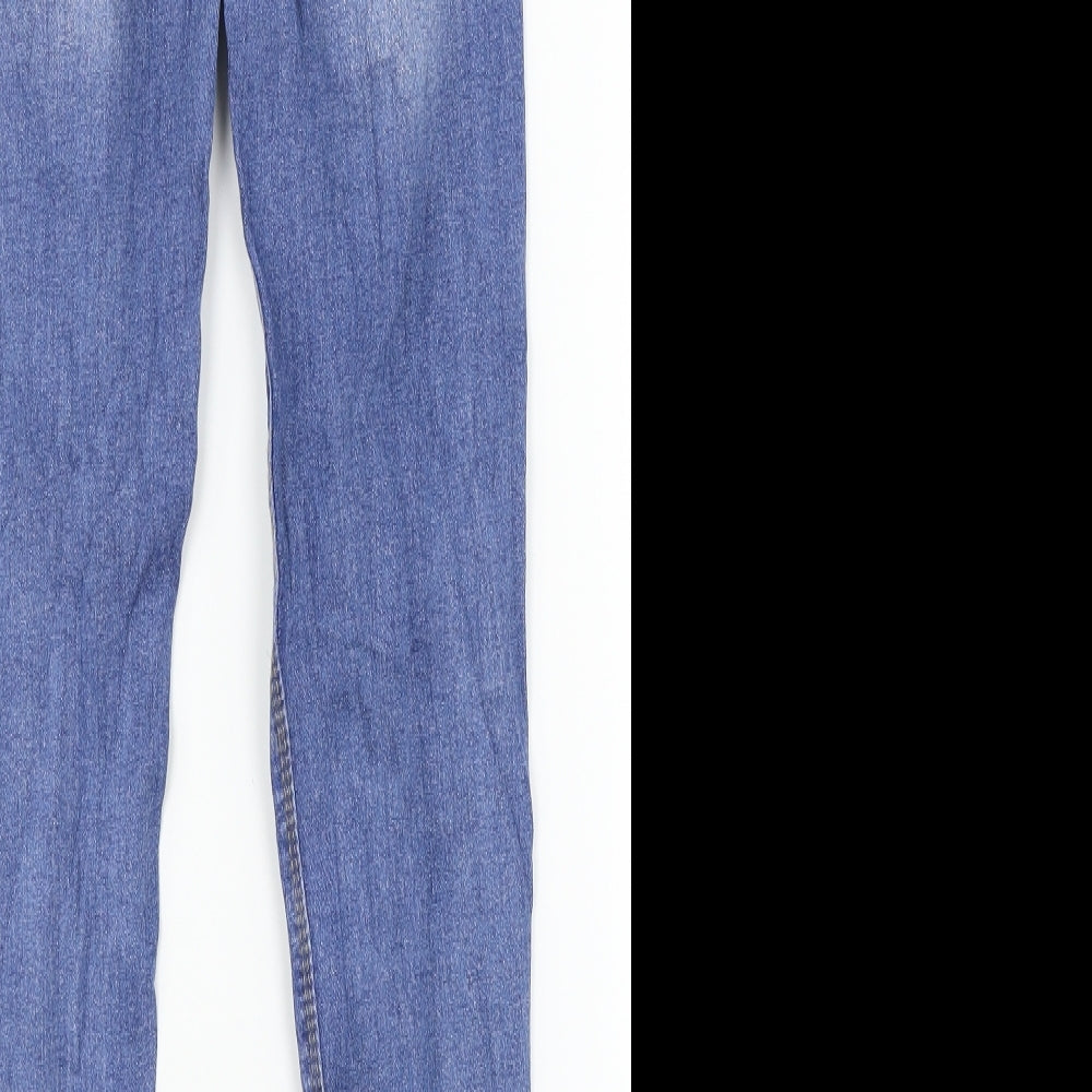 Firefly Womens Blue  Denim Skinny Jeans Size M L27 in