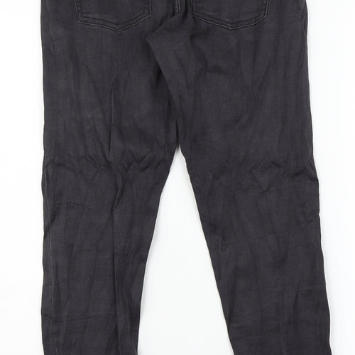 Jane Womens Black  Denim Jegging Jeans Size M L28 in - Fake pockets