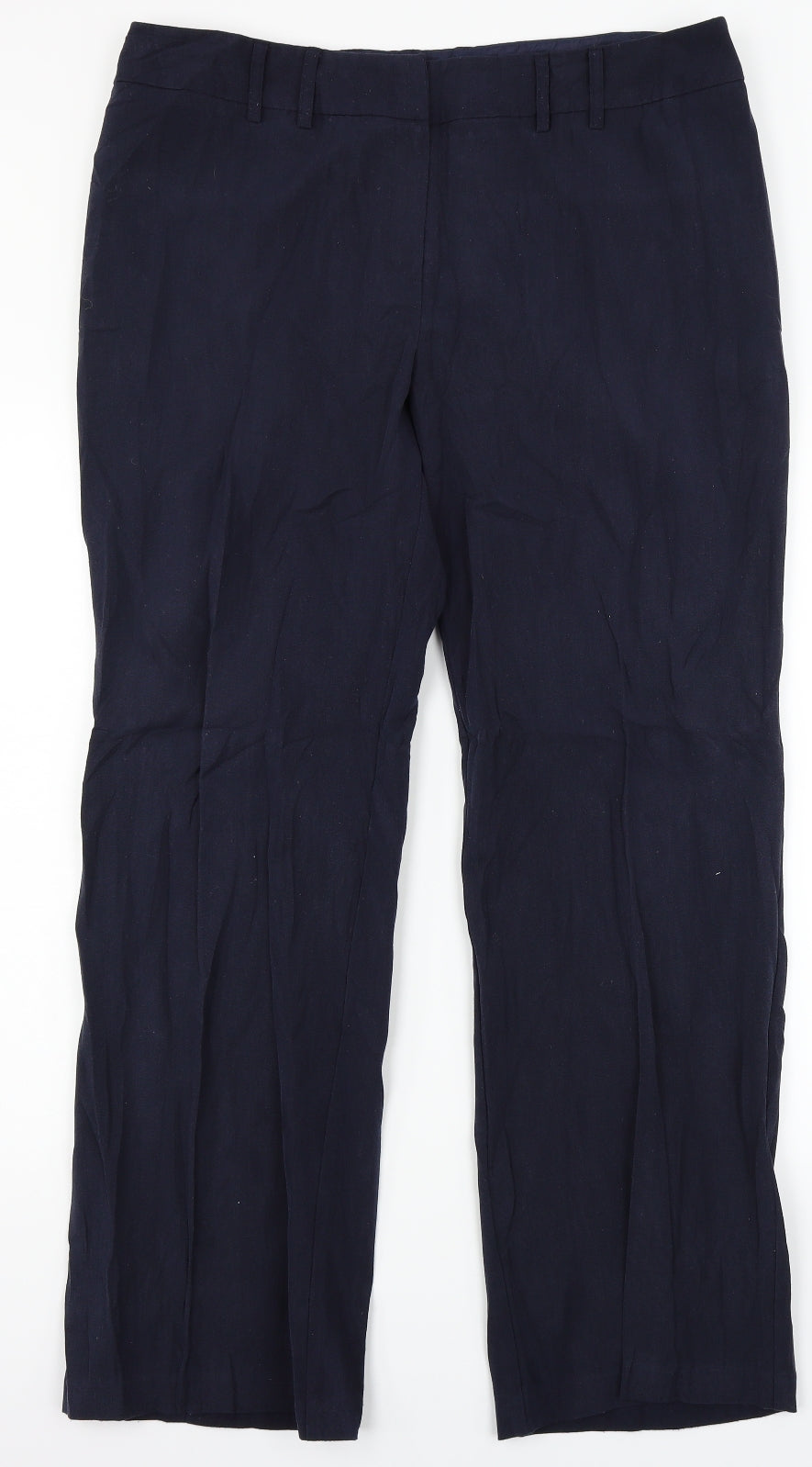 Debenhams Womens Blue   Trousers  Size 16 L30 in