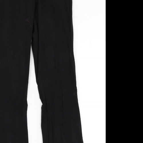 Blue Nature Womens Black   Dress Pants Trousers Size XS L33 in