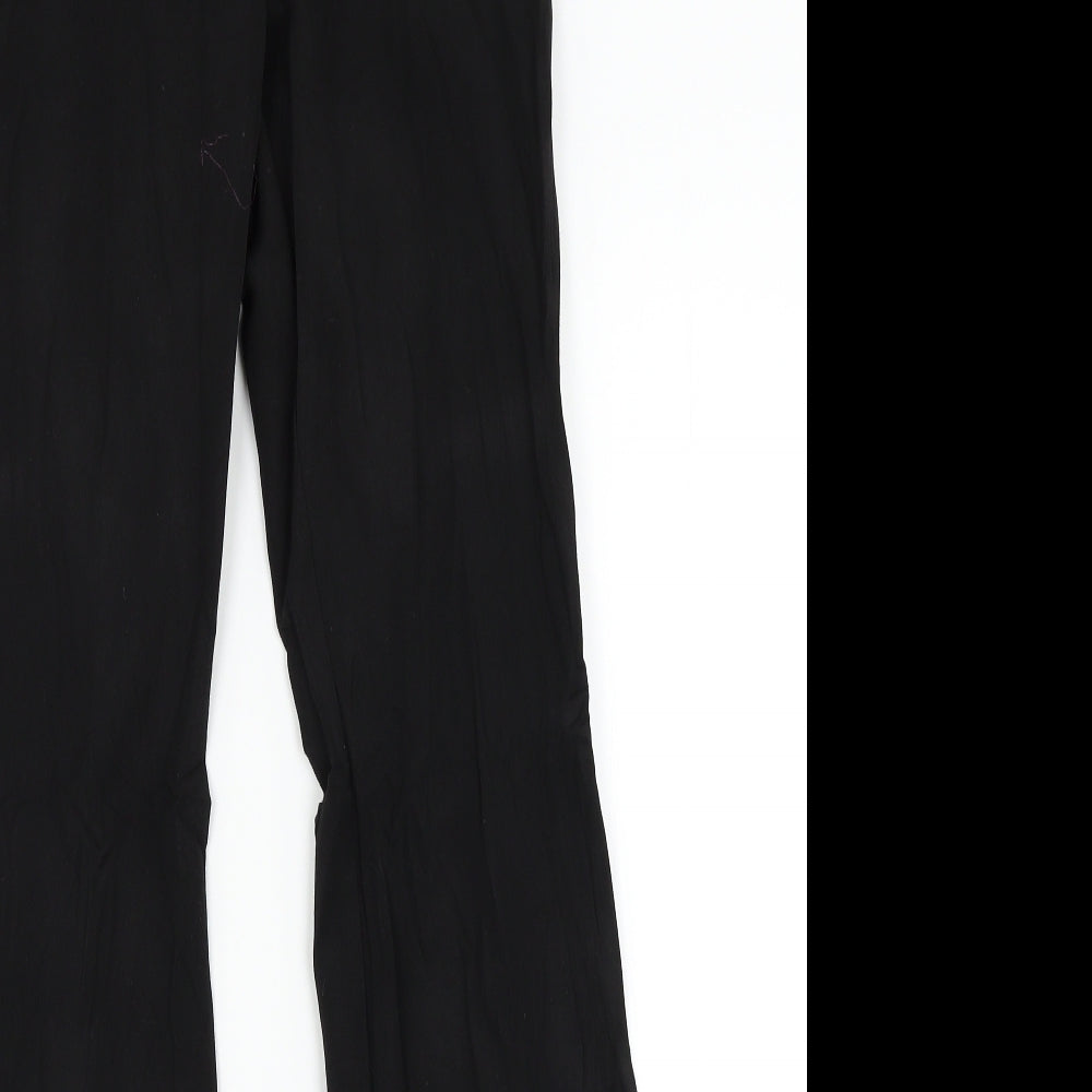 Blue Nature Womens Black   Dress Pants Trousers Size XS L33 in