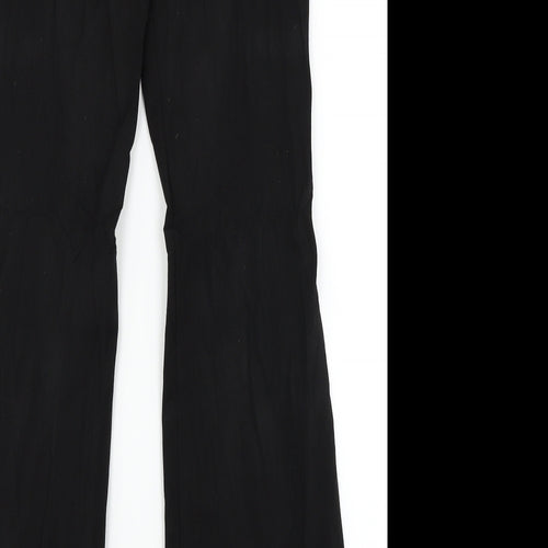 Blue Nature Womens Black   Dress Pants Trousers Size XS L33 in