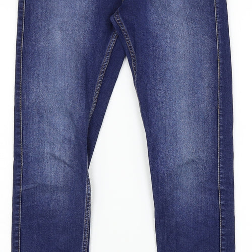 Denim Co Womens Blue  Denim Straight Jeans Size 6 L28 in