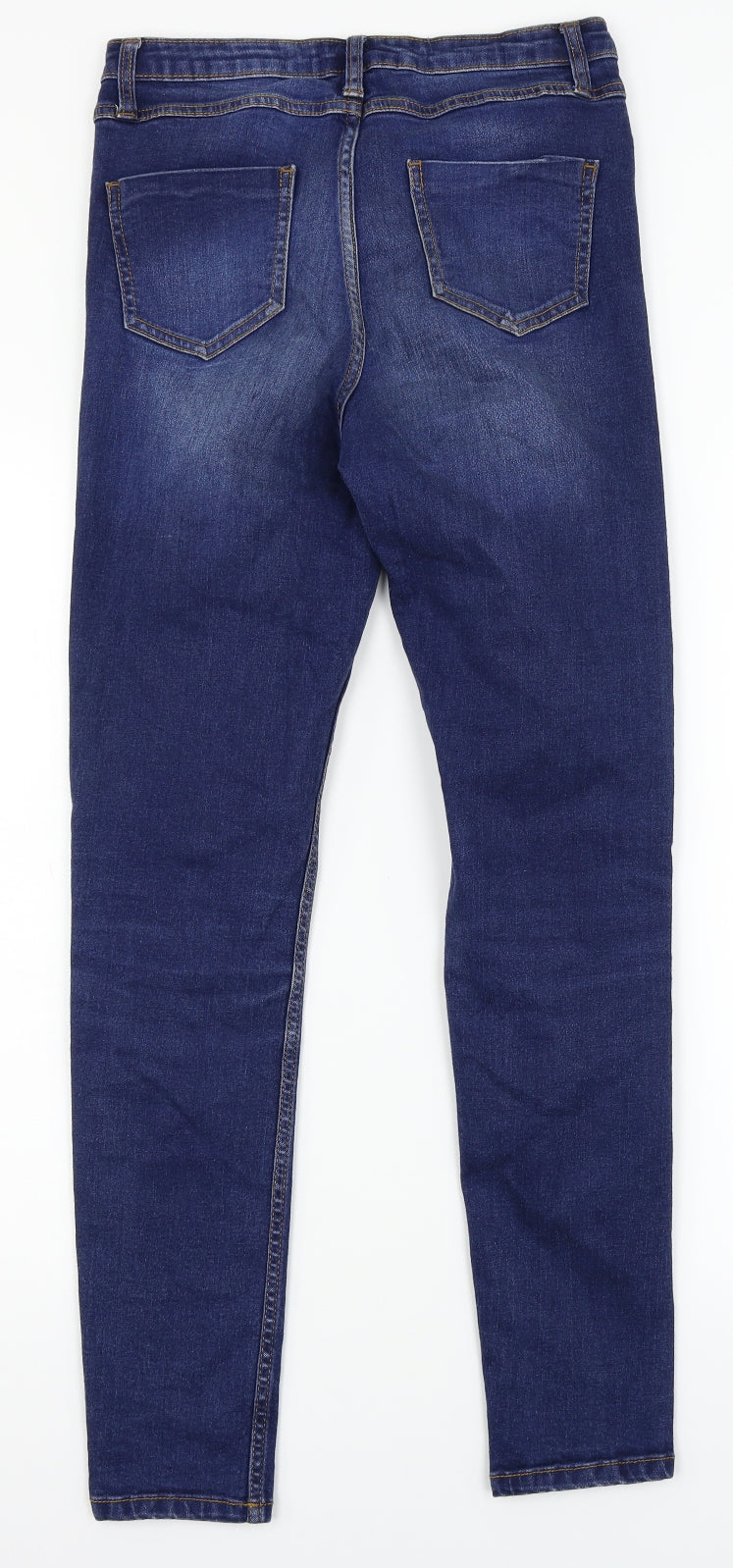 Denim Co Womens Blue  Denim Straight Jeans Size 6 L28 in