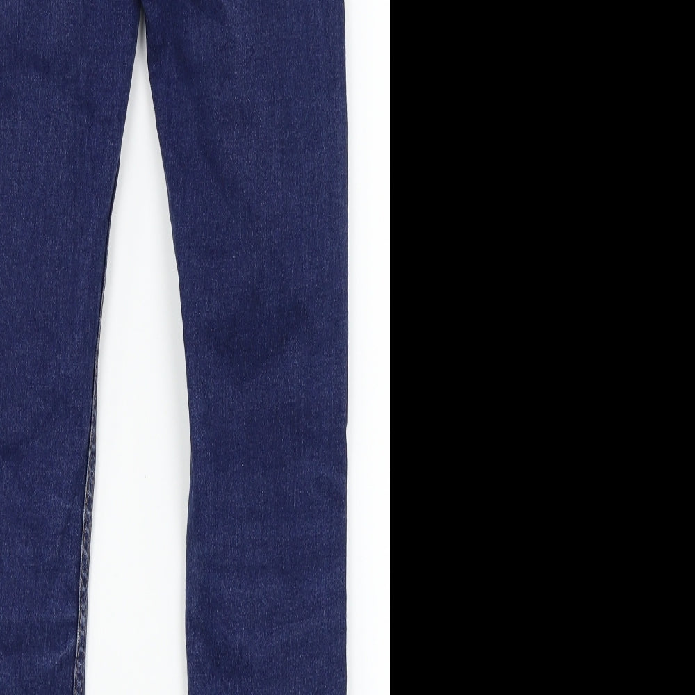 Denim Co Womens Blue  Denim Straight Jeans Size 6 L28 in