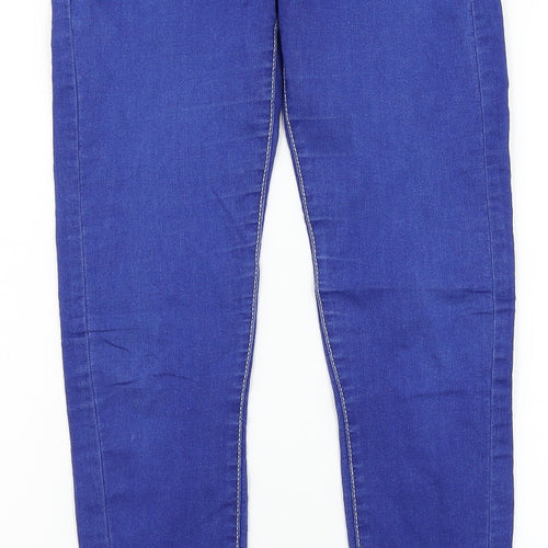 Denim Co Womens Blue  Denim Jegging Jeans Size 6 L28 in