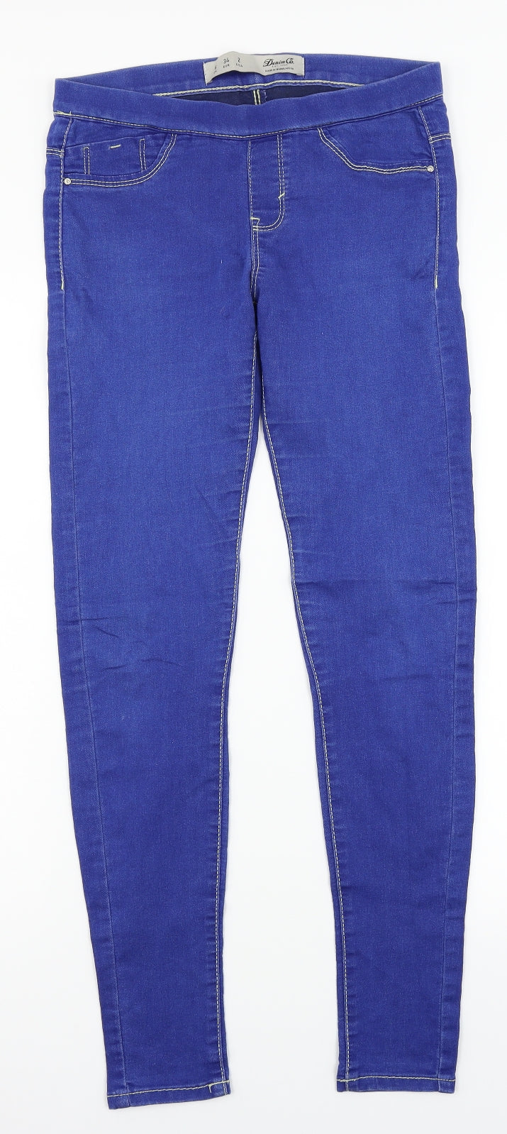 Denim Co Womens Blue  Denim Jegging Jeans Size 6 L28 in