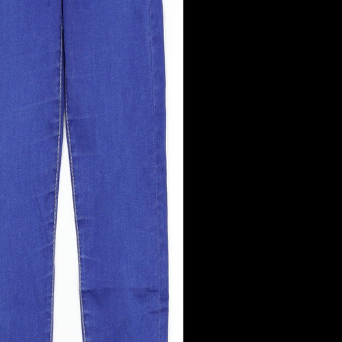 Denim Co Womens Blue  Denim Jegging Jeans Size 6 L28 in