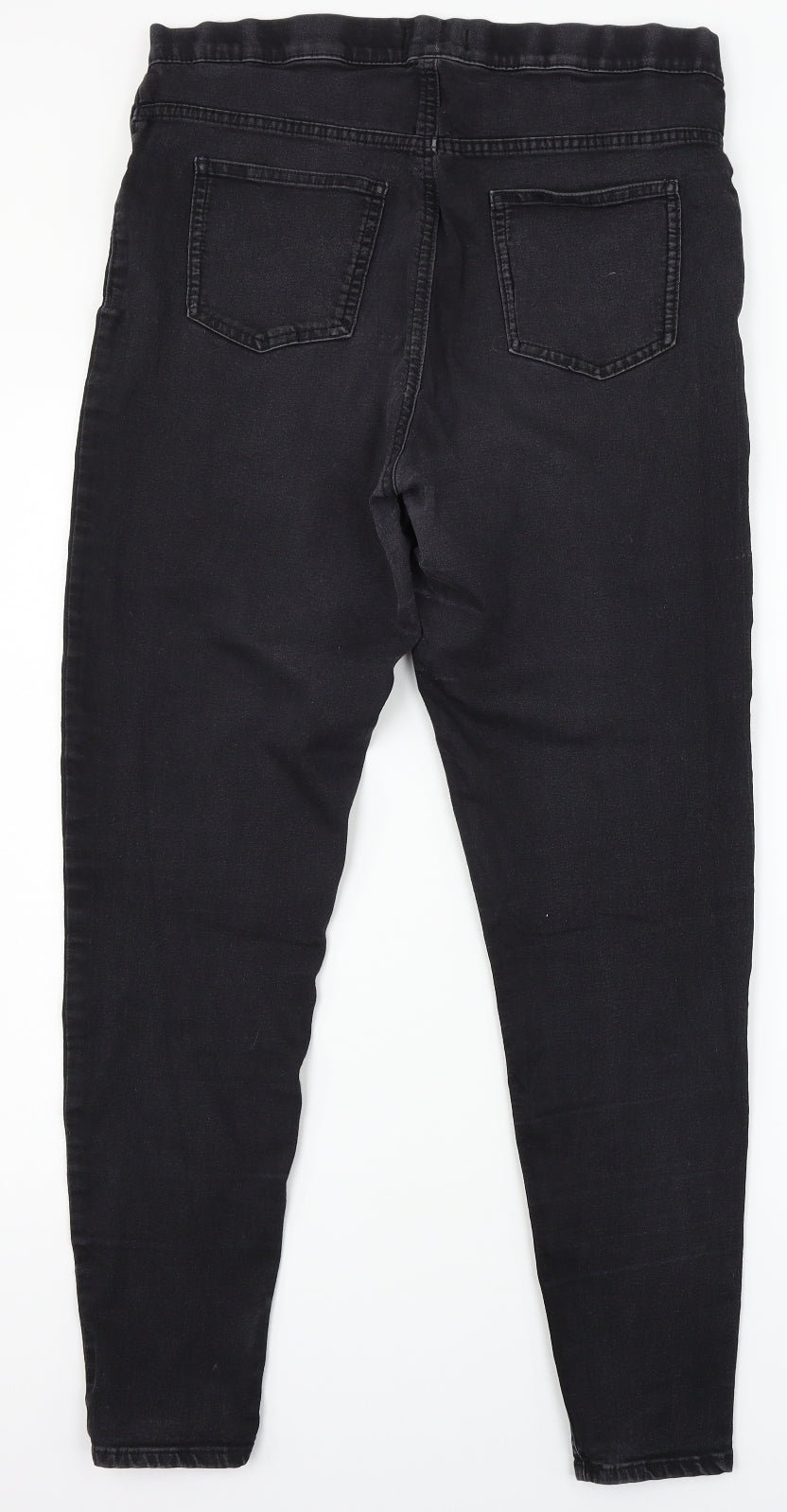 Marks & Spencer Womens Black  Denim Jegging Jeans Size 16 L28 in