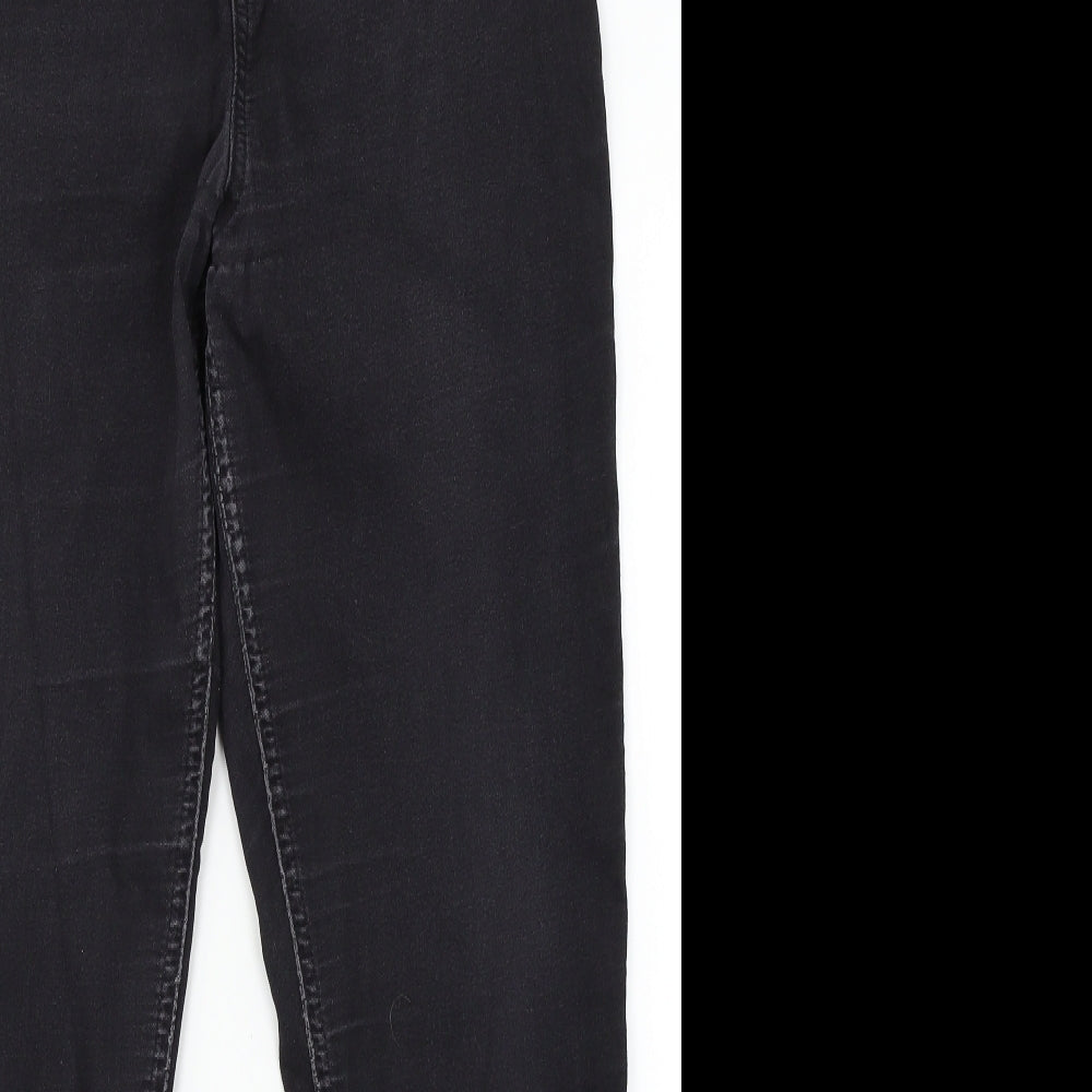 Marks & Spencer Womens Black  Denim Jegging Jeans Size 16 L28 in