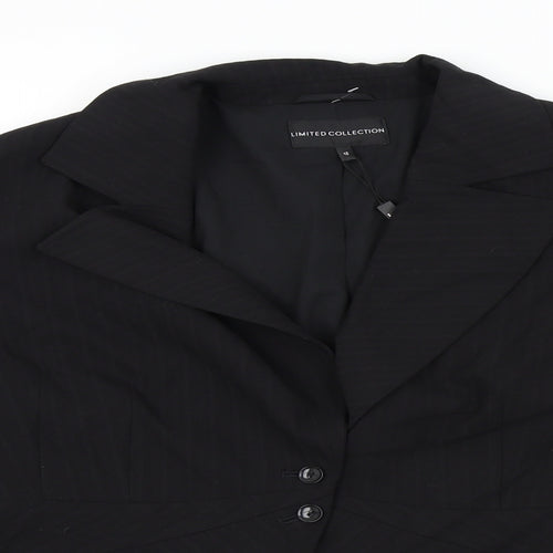 limited collection Womens Black   Jacket Blazer Size 16