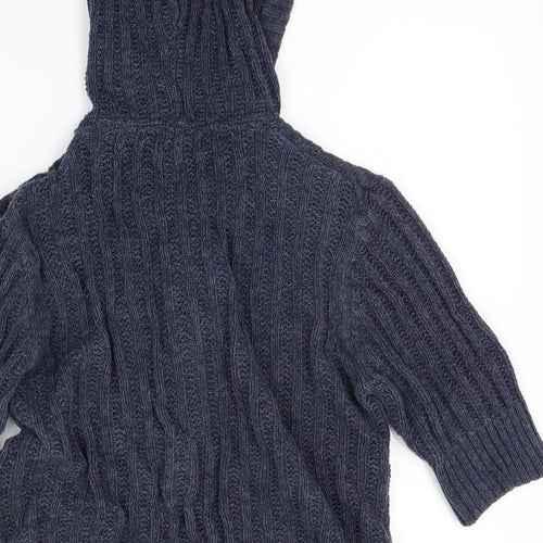 Papaya Womens Blue   Cardigan Jumper Size 14