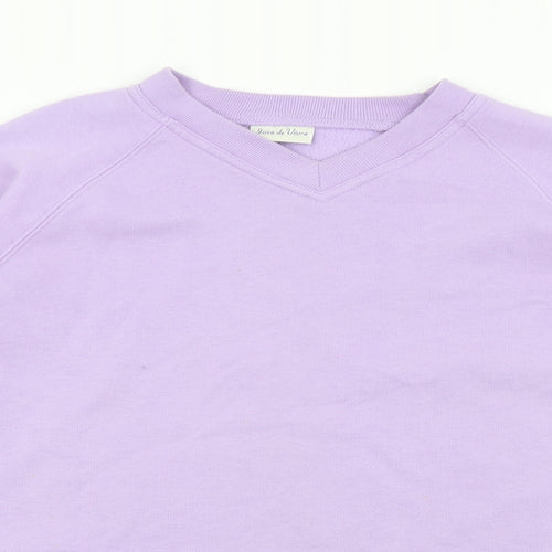 Joie de Vivre Womens Purple   Pullover Jumper Size 14